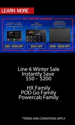 Line 6 Winter 2026 promos