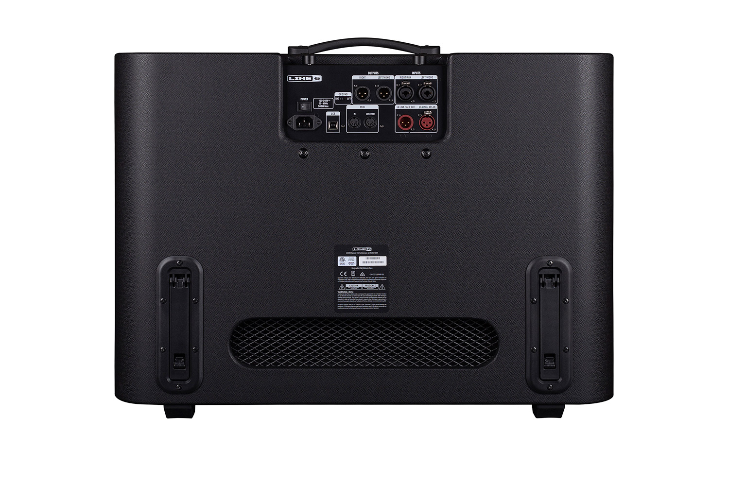 Back view of Powercab 212 Plus