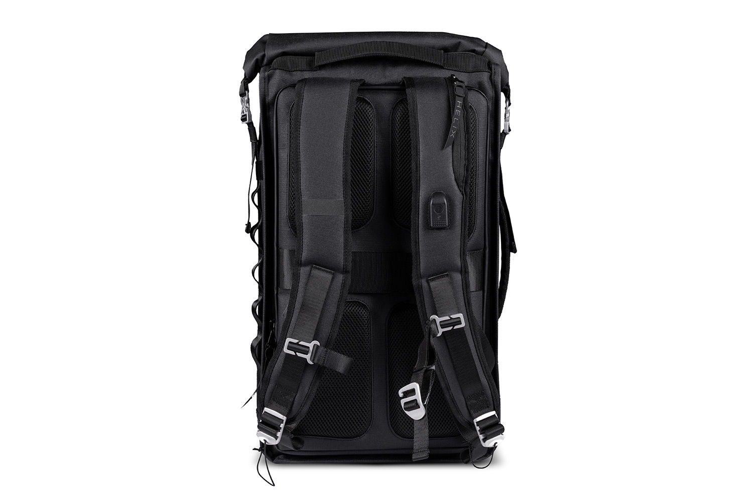 Back view of Helix Stadium Backpack