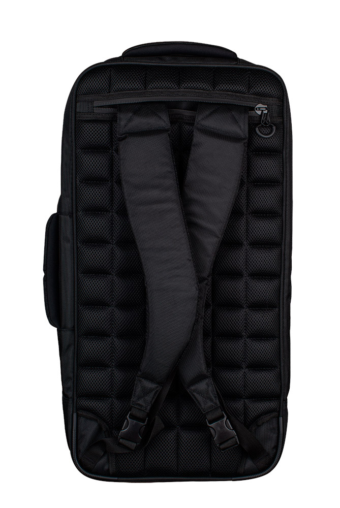 Back of Helix and Helix LT Backpack with shoulder straps
