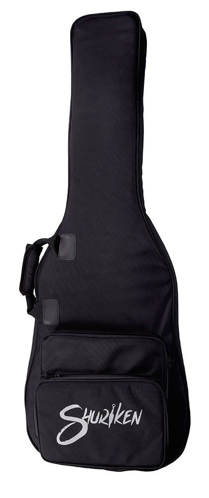 Vertical front view of Shuriken Variax Premium Padded Gig Bag