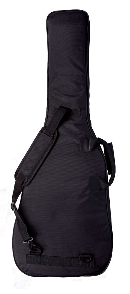 Vertical back view of Shuriken Variax Premium Padded Gig Bag