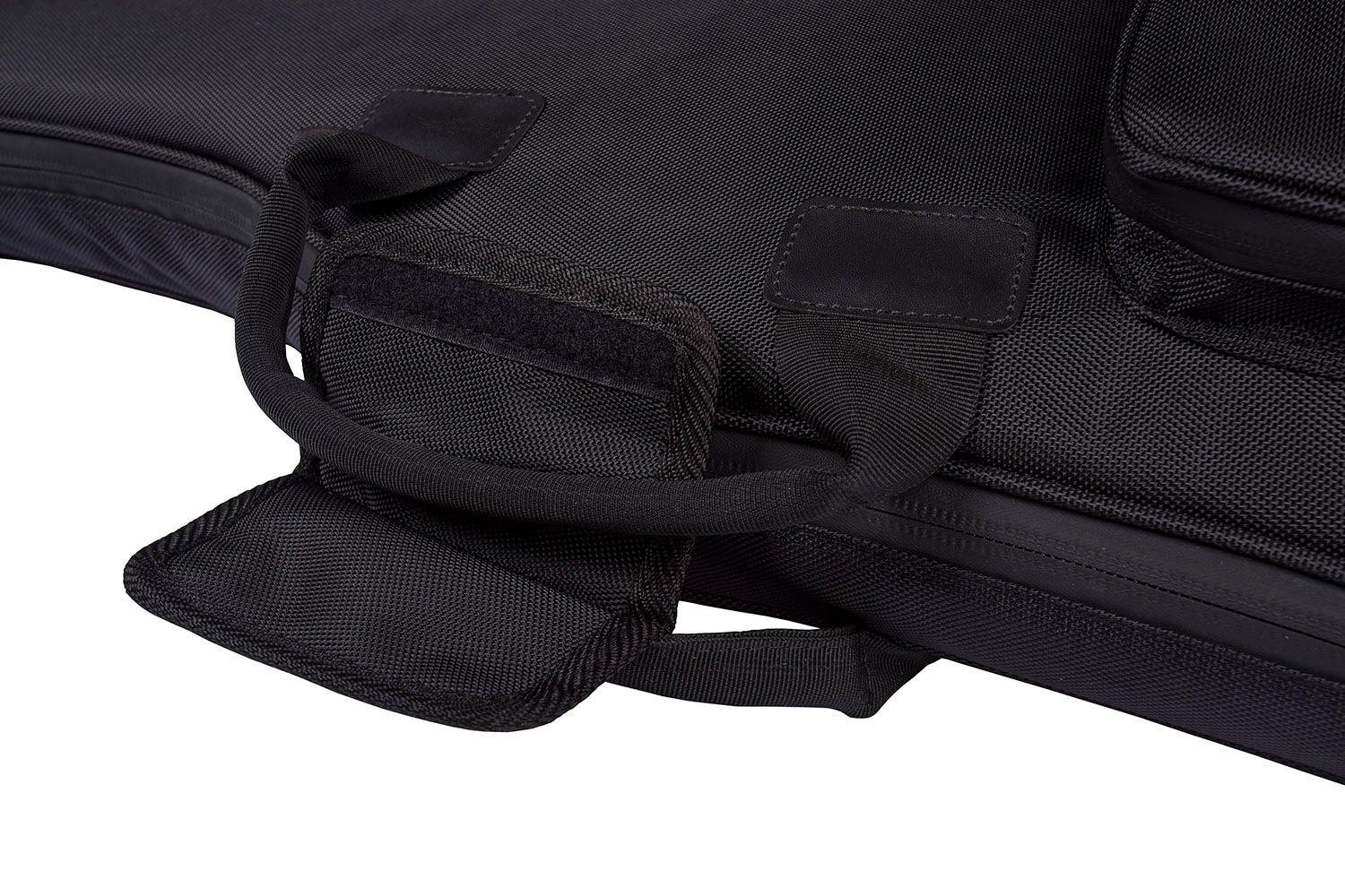 Close-up view of Shuriken Variax Premium Padded Gig Bag handle