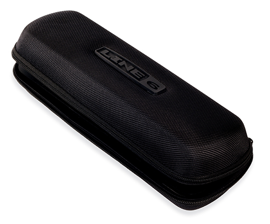 Angled view of XD-V Wireless Handheld Microphone carry case