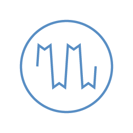 Outline graphic of a distortion category icon