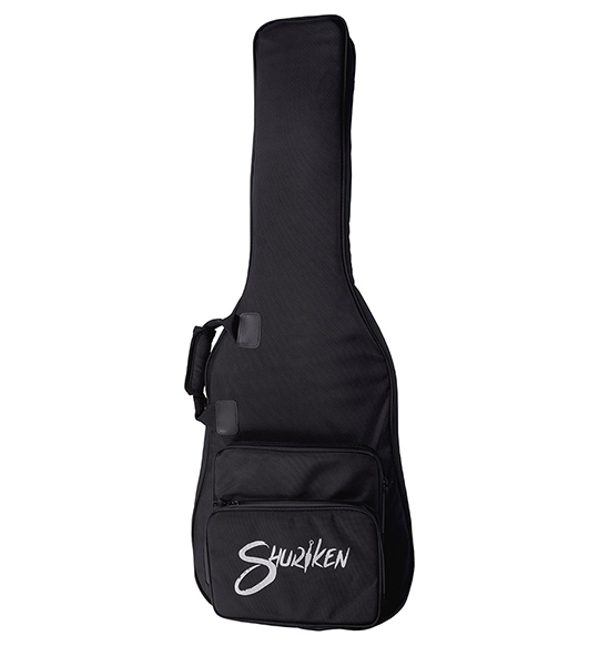 Vertical front view of Shuriken Variax Premium Padded Gig Bag